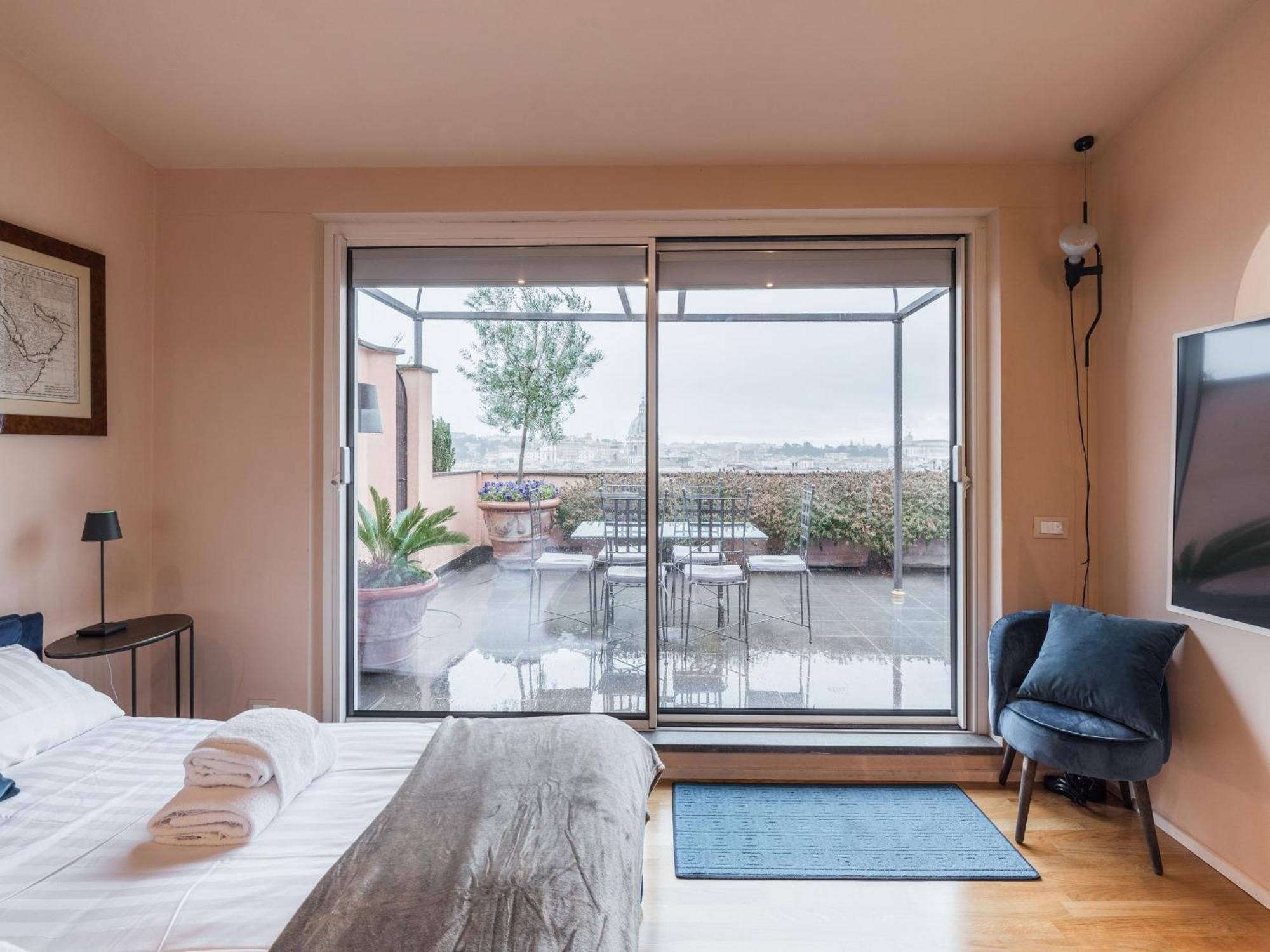 The Best Rent - Spacious Apartment With Terraces With Panoramic View Of Rome Buitenkant foto