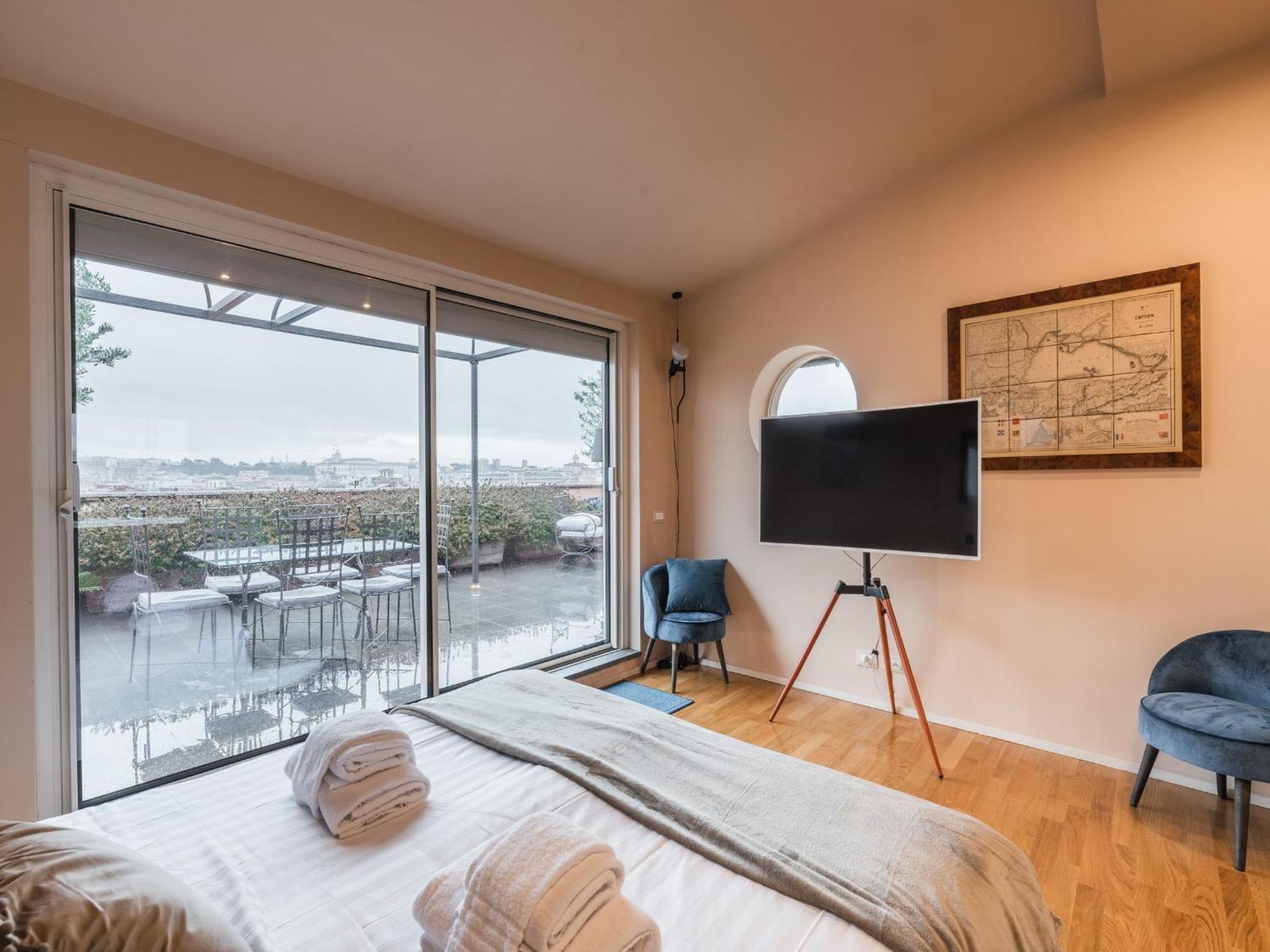 The Best Rent - Spacious Apartment With Terraces With Panoramic View Of Rome Buitenkant foto